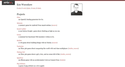 Desktop Screenshot of ericw.ca
